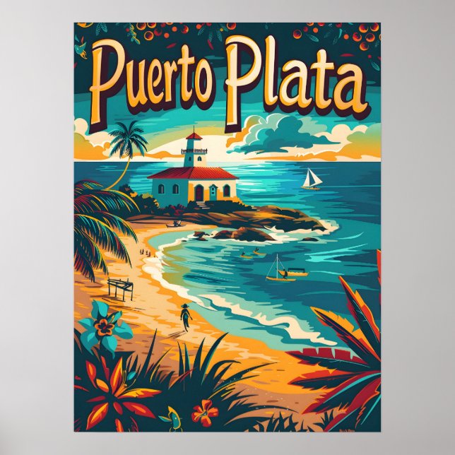 Póster Paraíso de Puerto Plata (Frente)