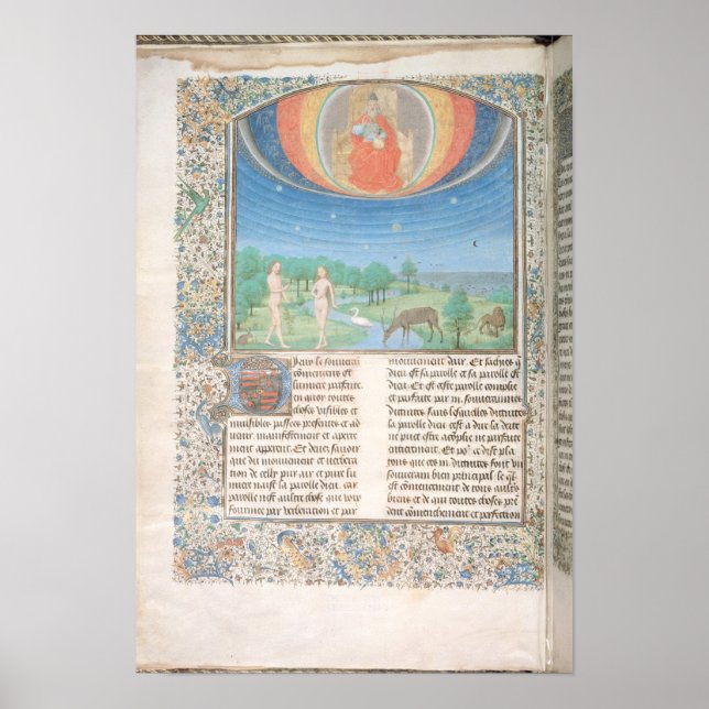 Póster Paraíso terrenal, un libro sobre las siete edades  (Frente)