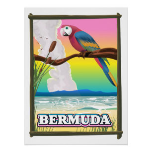 Póster Paralelo de las Bermudas.