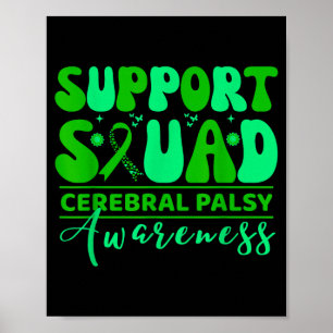 Póster Parálisis cerebral cp conciencia sonrisa cara apoy