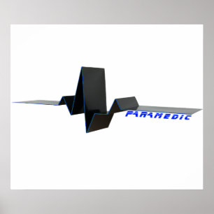 Póster Paramédico de EKG