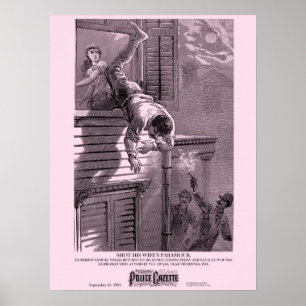 Póster Paramour, poster de la Gaceta de Policía