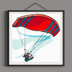 Póster Parapente