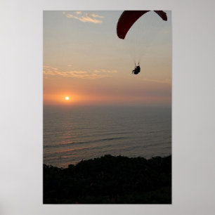 Póster Parapente en Perú II