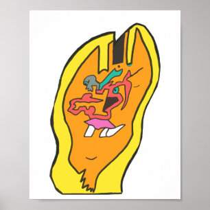 Póster Parásito de Brad