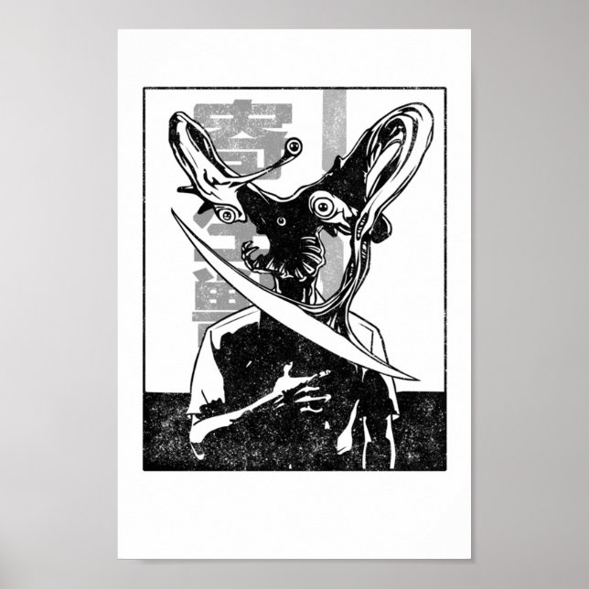 Póster Parasyte Manga Style (Frente)