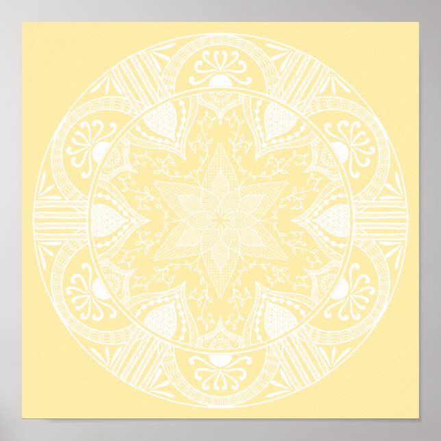 Póster Parchment Mandala (Frente)