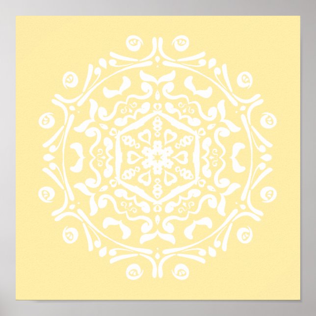 Póster Parchment Mandala (Frente)
