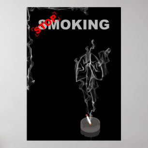 Póster Pare el fumar