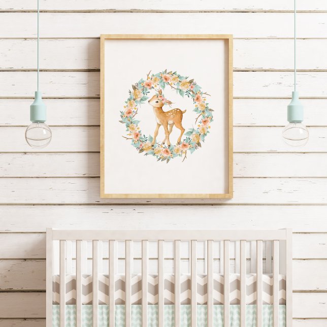 Póster Pared de animales de la especie Woodland Deer Anim (Subido por el creador)