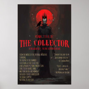 Póster Pared de Fantasía Oscura Horror Gótico El Coleccio