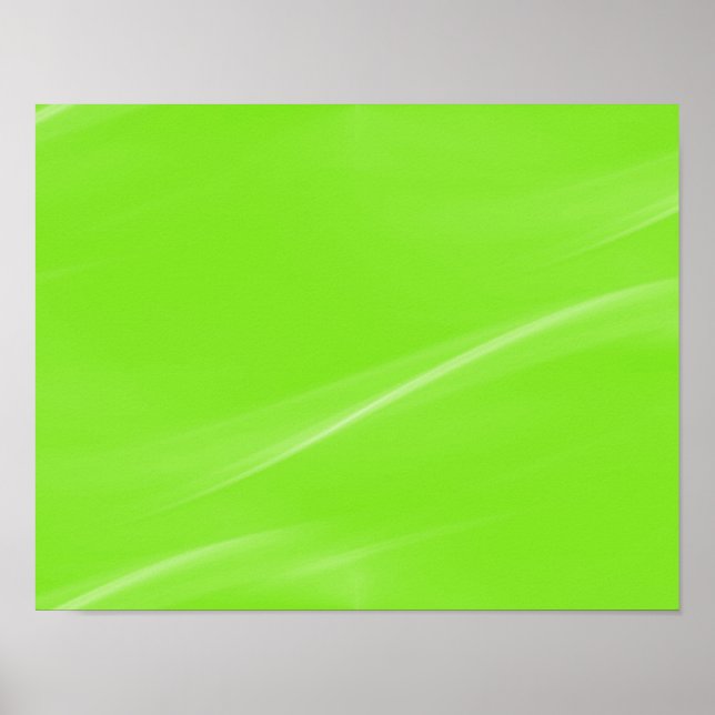 PÓSTER PARED DE FONDOS DE OLA NEON GREEN SEAMLESS ABSTRAC (Frente)