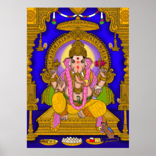 Póster Pared de Ganesha 