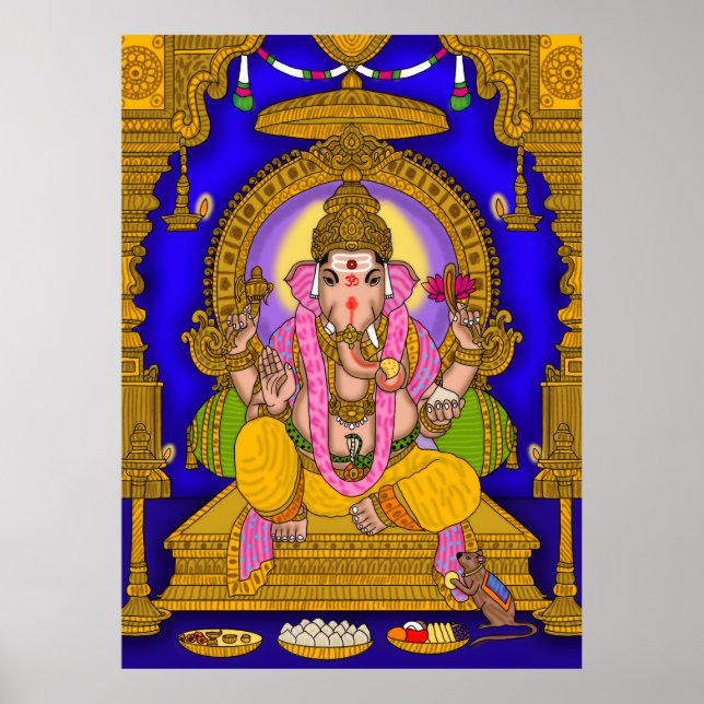 Póster Pared de Ganesha  (Frente)