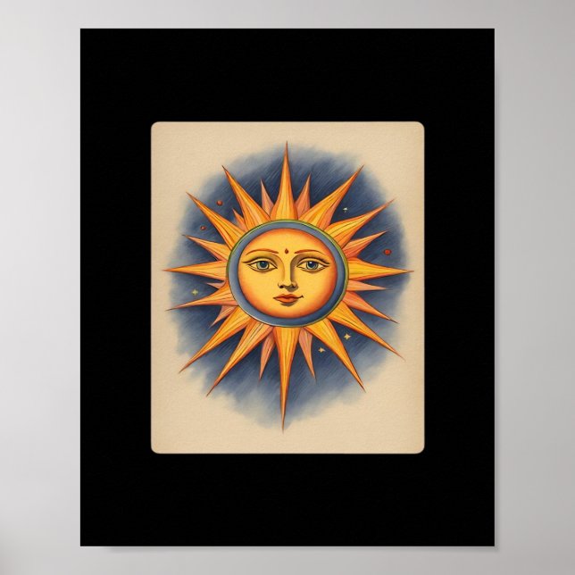 Póster Pared de Gótico Whimsigoth Art Decor HECKINFAROUT  (Frente)