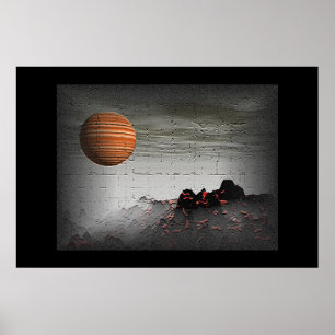 Póster Pared de la pintada