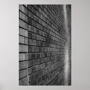 Póster Pared de ladrillo