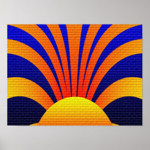 Póster Pared de Sunset