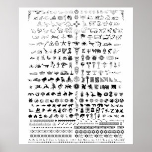 Póster Pared de widgets