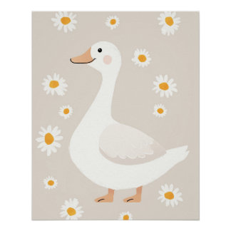 Póster Paredes de guardería, grabados en las habitaciones