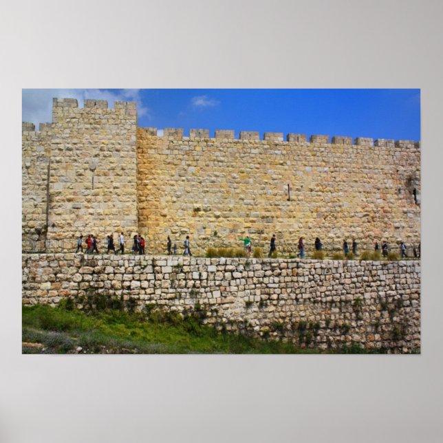 Póster Paredes de Jerusalén (Frente)