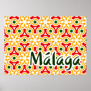 Póster paredes de la calle de Málaga 1