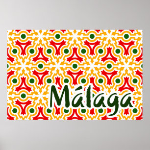 Póster paredes de la calle de Málaga 1