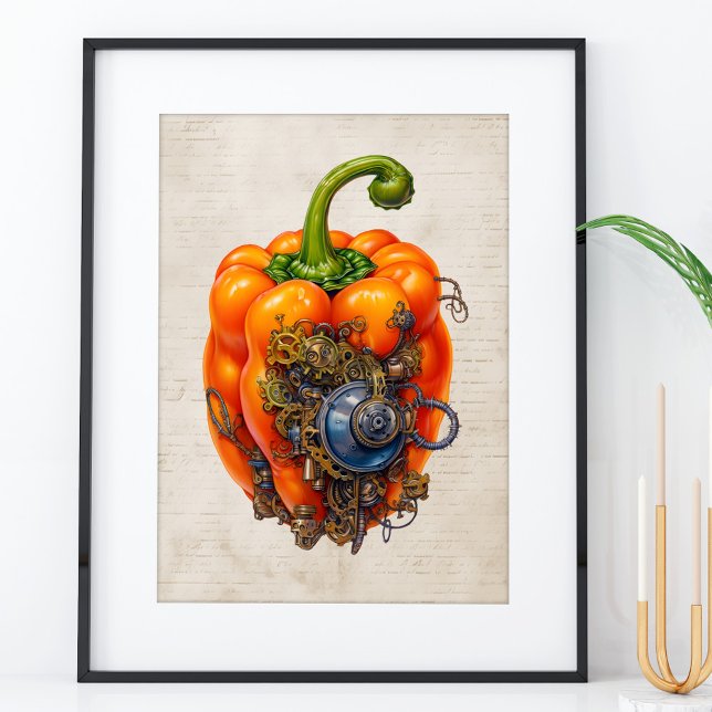 Póster Paredes de pimienta Steampunk Bell, cocina (Subido por el creador)