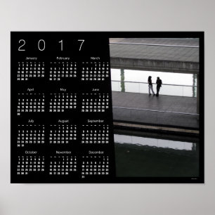 Póster PAREJA Ciudad de las Ciencias París Calendario Pós