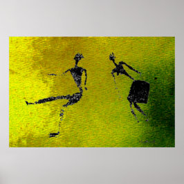 Póster Pareja de baile