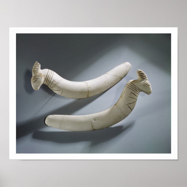 Póster Pareja de castañuelos, periodo de la delta (hipopó (Frente)