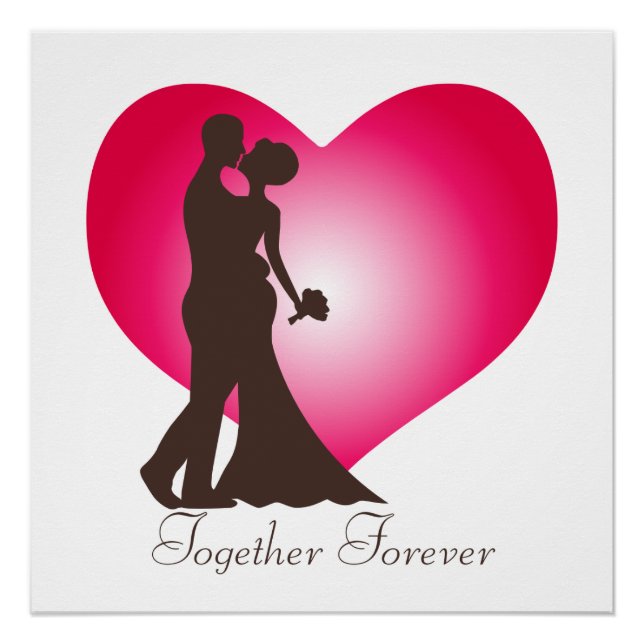 Póster pareja recién casada (Anverso)