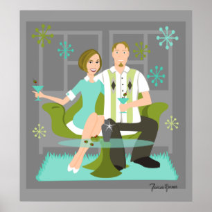 Póster Pareja Snazzy
