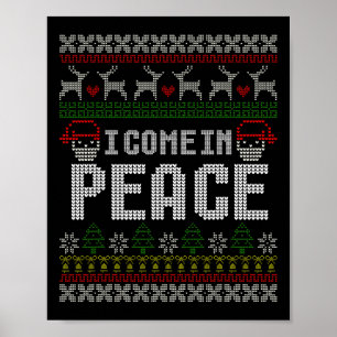 Póster Parejas De Confrontación Navidades Feo Sweater I C