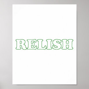 Póster Parejas de Halloween Relish Pretenden que soy Reli