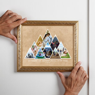 Póster Parejas del 25 Aniversario de la Aventura collage 