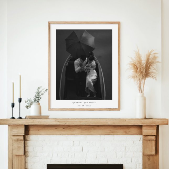 Póster Parejas elegantes recién casadas Boda moderno de f (Subido por el creador)