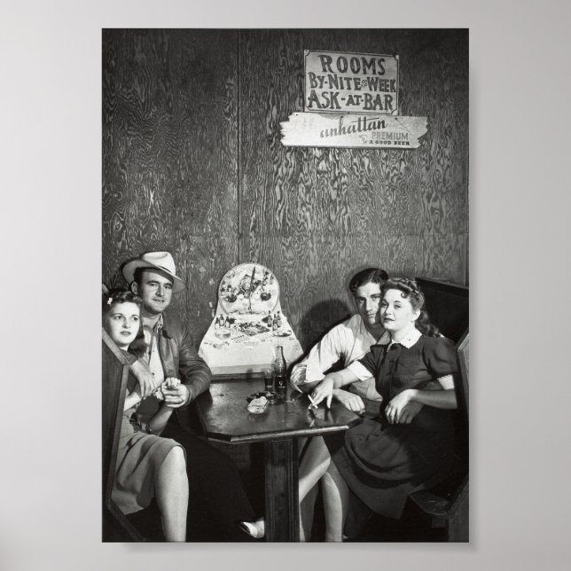 Póster Parejas en Juke Joint, 1939 (Frente)