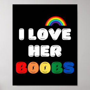 Póster Parejas lesbianas LGBTQ+ parejas coincidentes Cump