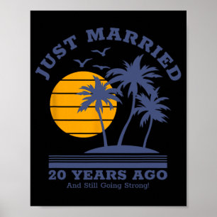 Póster Parejas Románticas de Mateo - 20º Boda Anniversa