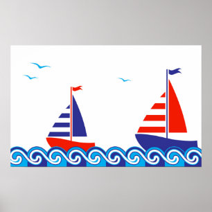 Póster Pares del velero