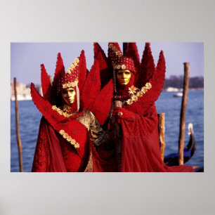 Póster Pares hermosos de amantes