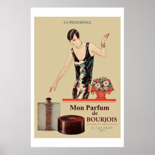 Póster Parfum Bourjois de lunes