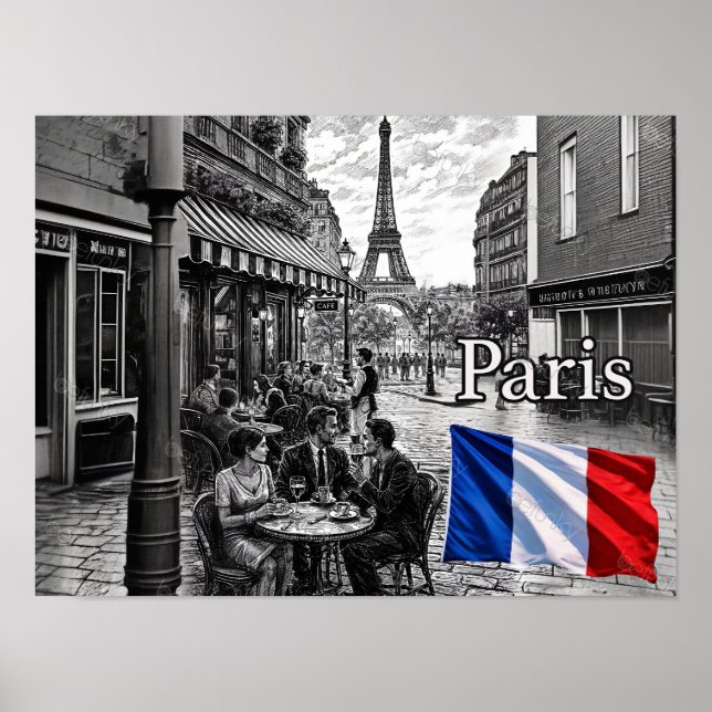 Póster Paris (Frente)