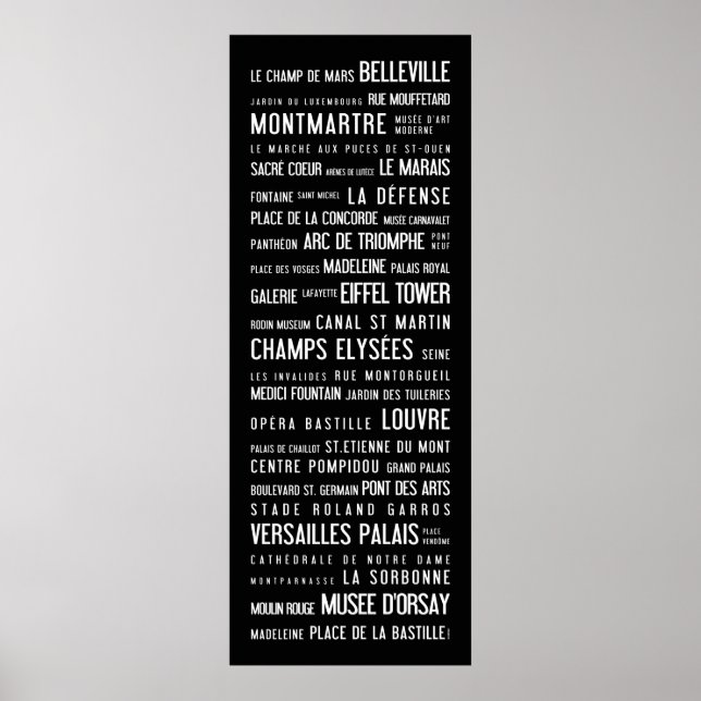 Póster París (Frente)