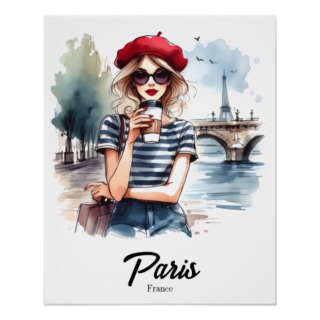 Póster Paris (Anverso)