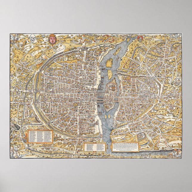 Póster París 1550 (Frente)