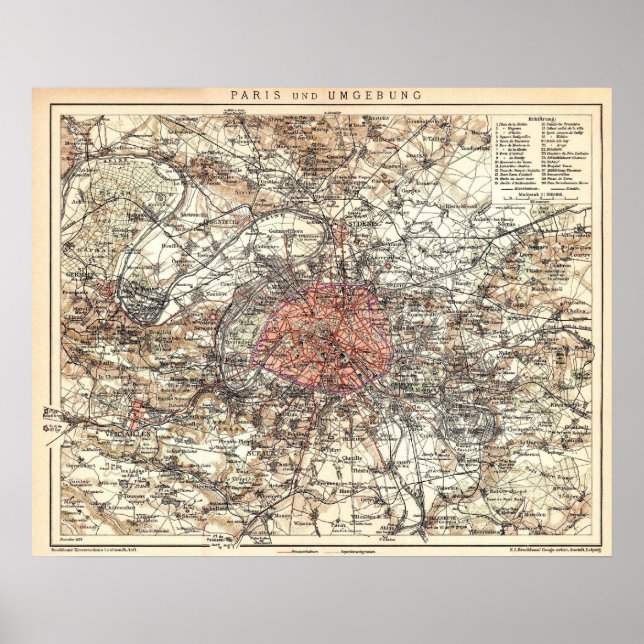 Póster París 1898 (Frente)