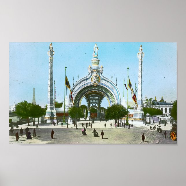 Póster París 1900 - Exposición Universal Weltausstellung (Frente)