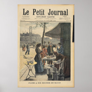 Póster París a las seis de la mañana